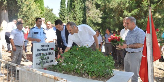 Sarıgöl, Alaşehir Ve Gördes’te 15 Temmuz Şehitleri Anıldı