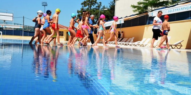 Süleymanpaşa Belediyesi Yüzme Yaz Kurslarına İlgi Büyük
