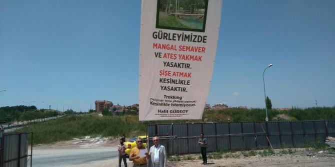 Doğa İçin Vinçli Protesto