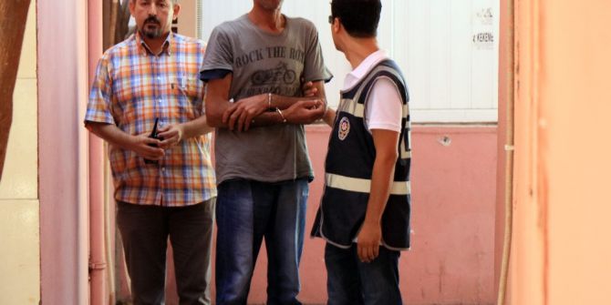 Küfreden Arkadaşını Öldüren Zanlı Tutuklandı