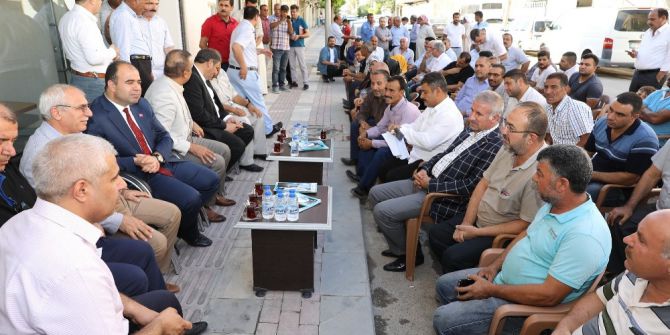 Başkan Çiftçi Akçakale Esnafıyla Bir Araya Geldi