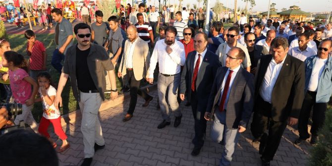 Akçakale Kent Parkının Açılışı Yapıldı