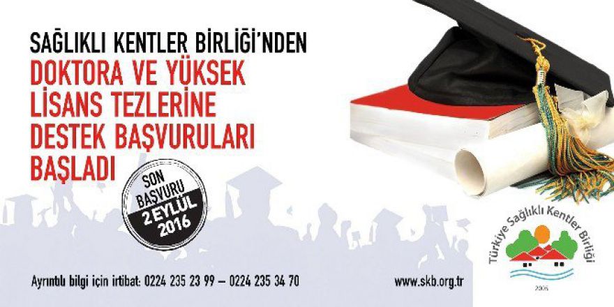 Sağlıklı Kentlerden Eğitime Büyük Destek