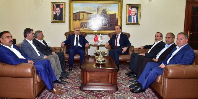 Özyavuz’dan Vali Erin’i Tebrik Ziyareti