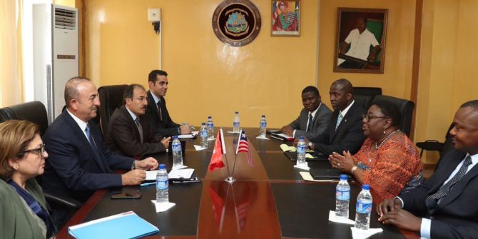 Dışişleri Bakanı Çavuşoğlu, Liberya’da