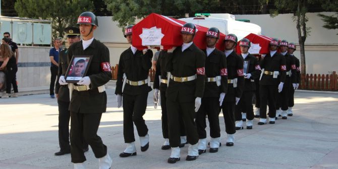 Şehitler Memleketlerine Uğurlandı