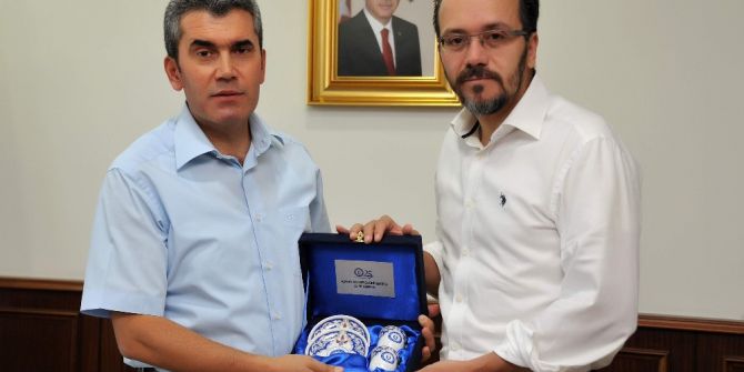 Başsavcı Arslan’dan Rektör Bircan’a Veda Ziyareti