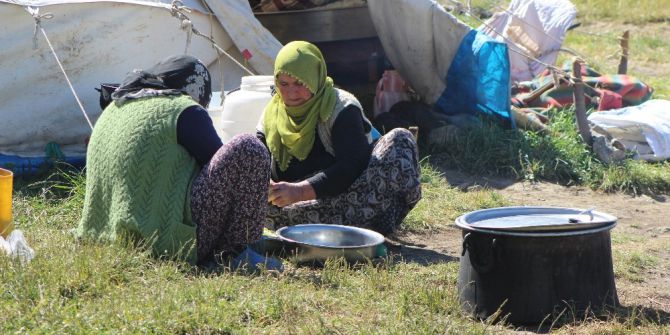 700 Koyun Sağan Kadınlar Sadece Uyurken Çalışmıyor