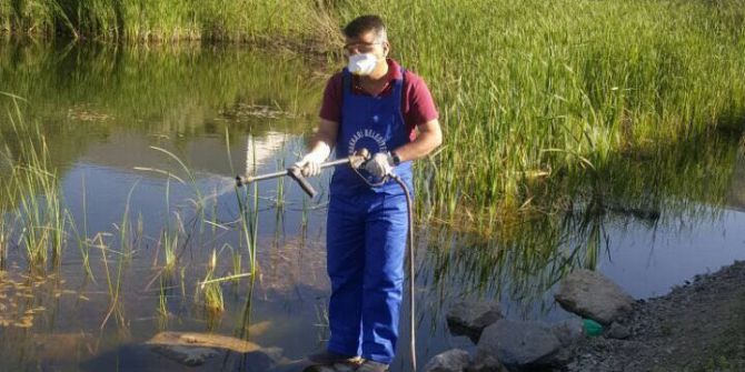 Hakkari’de Sivrisinek Ve Haşerelerle Mücadele
