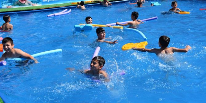 Kızıltepe’de ‘Yüzme Bilmeyen Çocuk Kalmasın’ Projesi