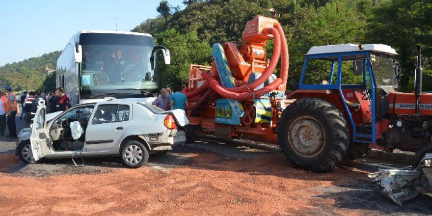 Fatsa’da Trafik Kazası: 2 Ölü, 1 Yaralı