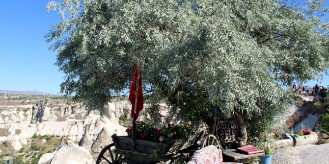 Erciyes Dağını Kapadokya’dan İzliyorlar