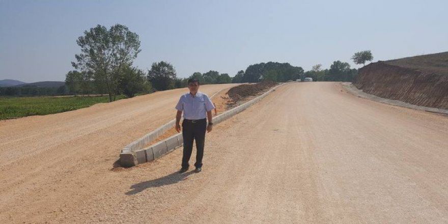 Pazaryeri Günyurdu Dereköy Yolundaki Çalışmalar Tamamlanıyor