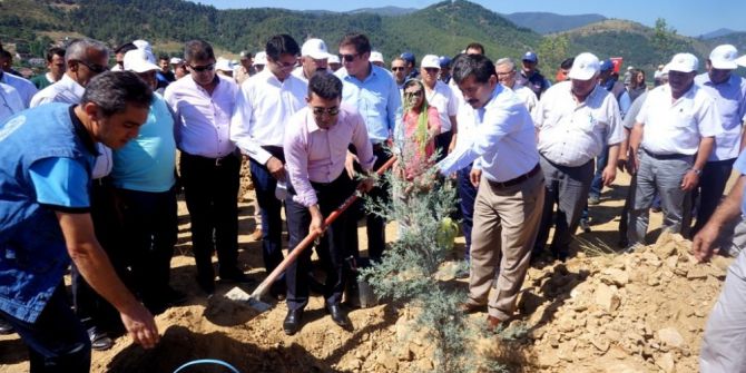 Sarıgöl’de 15 Temmuz Şehitleri Anısına Hatıra Ormanı Oluşturuldu