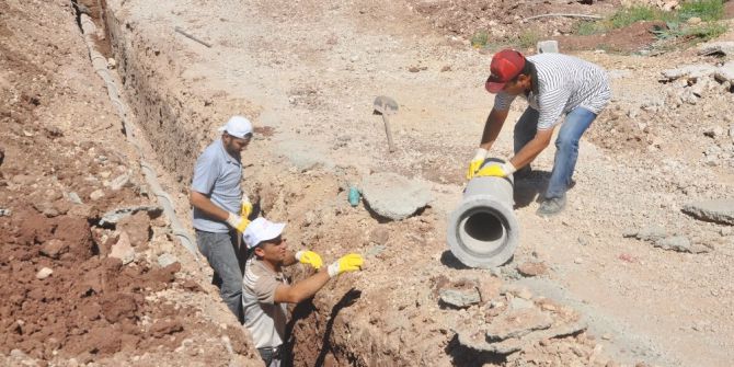 Gölbaşı İlçesinde Altyapı Çalışmaları Devam Ediyor