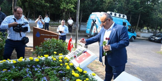 Ümraniye’den 15 Temmuz Şehitlerine Vefa