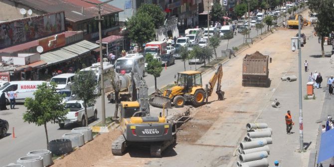 Muş’ta Altyapı Çalışması Aralıksız Sürüyor