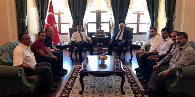 Vali Tekinarslan’a Hayırlı Olsun Ziyareti