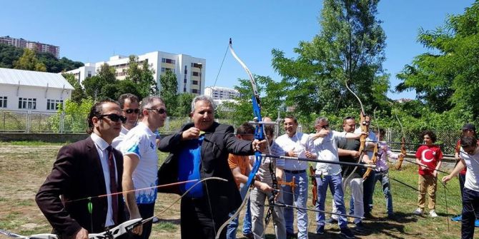Fatsa’da Okçuluk Müsabakaları Nefes Kesti