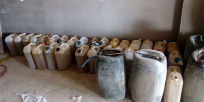 Yüksekova’da Kaçak Akaryakıt Operasyonu