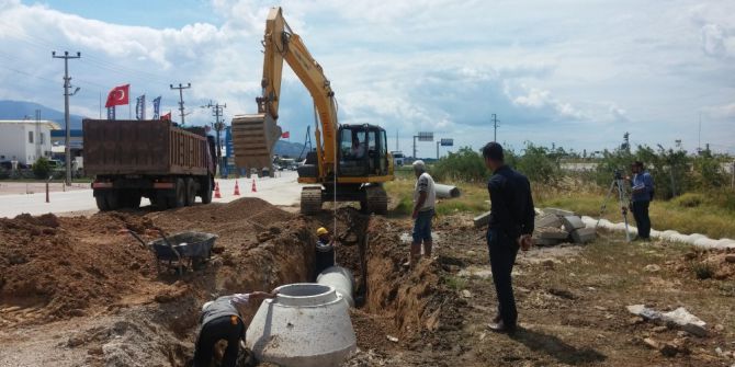 Alaşehir Terminaline Yağmursuyu Hattı