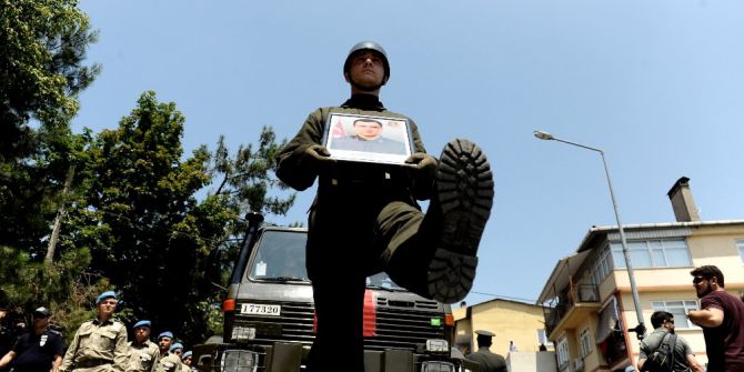 Bursalı Şehide Son Görev