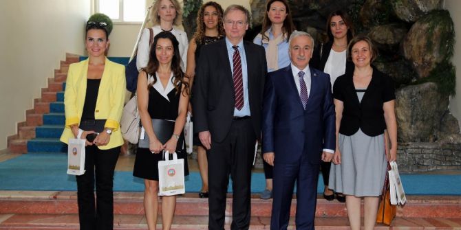 Ab Türkiye Delegasyon Başkanı Ve Büyükelçi Christian Bergervali Kamçı’yı Ziyaret Etti