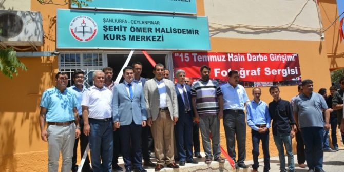 15 Temmuz Resim Sergisi Büyük İlgi Gördü