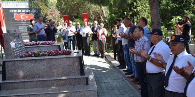Gemlik’te Şehitler Anıldı