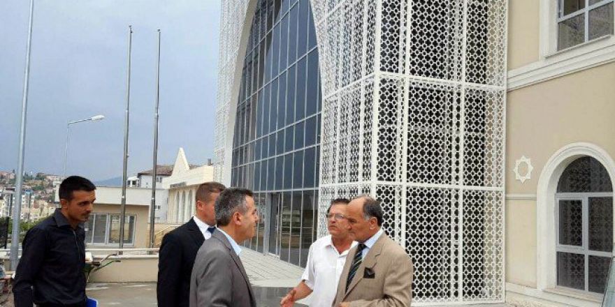 Vali Elban’dan 112 Acil Çağrı Merkezi’nde İnceleme