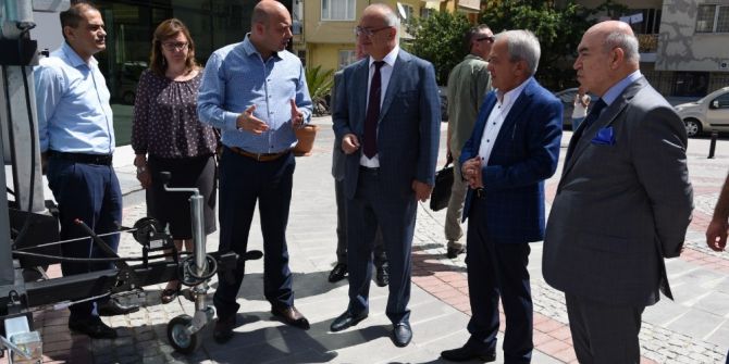 Başkan Ergün, Mobil Jeneratör Ve Işık Kulelerini İnceledi