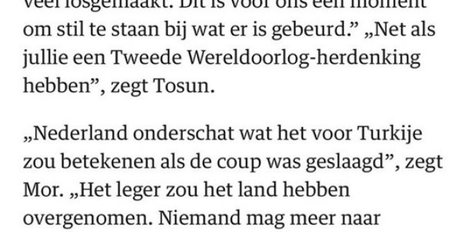 Hollanda’nın Ulusal Gazetesinden Büyük Hata