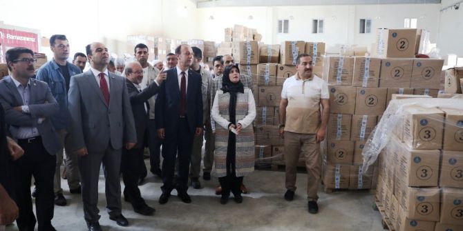 Suriye’ye 10 Tır Yardım Malzemesi Gönderildi