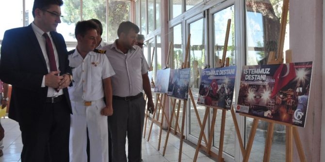 Ayvacık’ta 15 Temmuz Sergisi