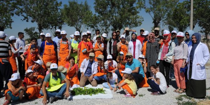 Özel Öğrenciler Hasat Mutluluğu Yaşadı