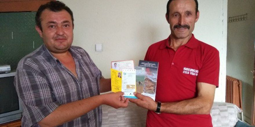 Avcılara Belgeleri Verildi