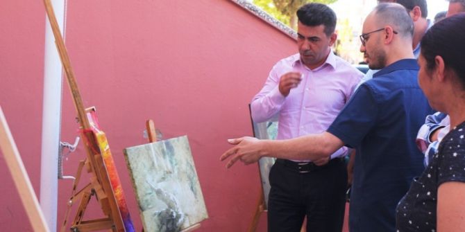 Sarıgöl’de 15 Temmuz Dijital Sanat Ve Resim Sergisi