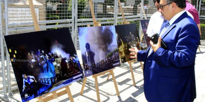 Van Büyükşehir Belediyesinden ’15 Temmuz’ Konulu Sergi