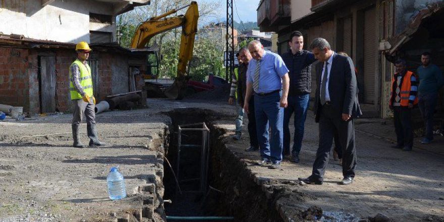 Saski’den Salıpazarı’na 6.5 Milyon Liralık Alt Yapı Yatırımı