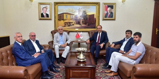 Mardin Ve Şanlıurfa Ticaret Odalarından Vali Erin’e Ziyaret