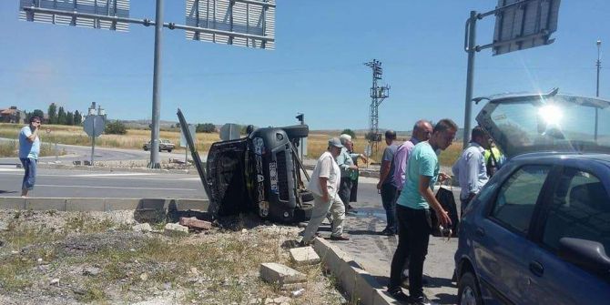 Kütahya’da Trafik Kazası: 4 Yaralı