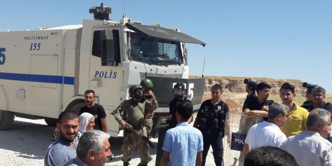 Maden Firması İle Köylüler Karşı Karşıya Geldi