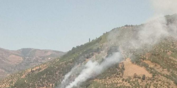 Nazilli’de 1 Hektar Tarım Arazisi Zarar Gördü