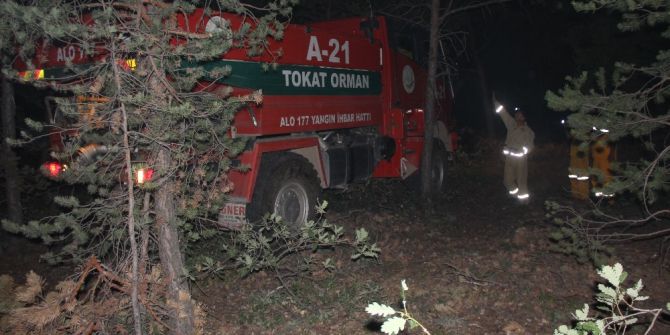 Sivas’ta Örtü Yangını