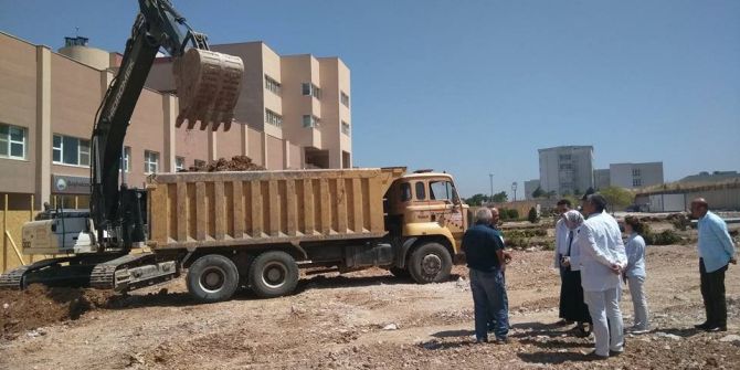 Devlet Hastanesi Ek Bina Yapımına Başlandı