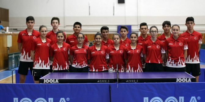 Masa Tenisi Genç Milli Takımı Portekiz’e Gitti