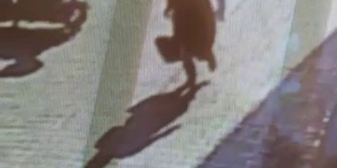 Bisikletli Kapkaççı Önce Kameraya Sonra Polise Yakalandı