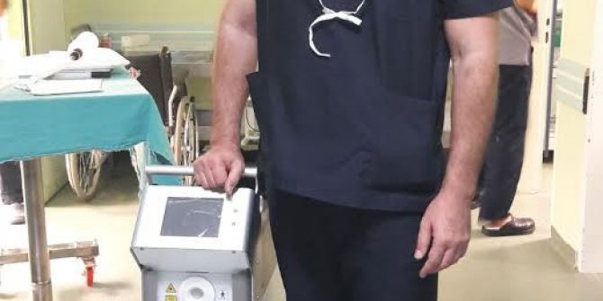 Kumluca’ya Holmium Lazer Taş Kırma Cihazı