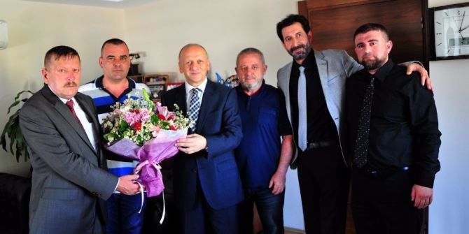 İnegölspor’dan Emniyete Ziyaret