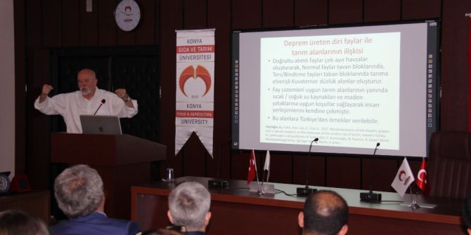 Kgtü’de Deprem Konferansı